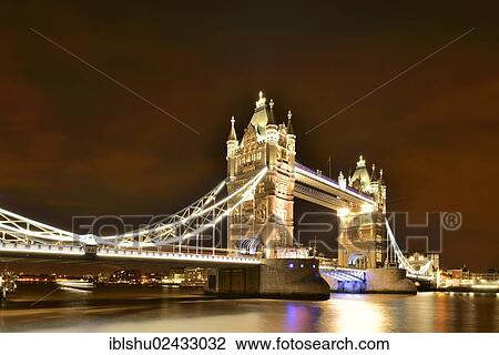 "Tower Bridge at night, London, England, United Kingdom, Europe" View Large Photo Image Stock Image - "Tower Bridge at night, London, England, United Kingdom, Europe". Fotosearch