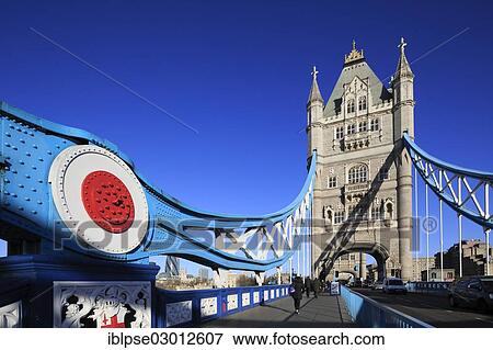 Stock Photo - "Tower Bridge, City of London, London, London region, England, United Kingdom, Europe". Fotosearch