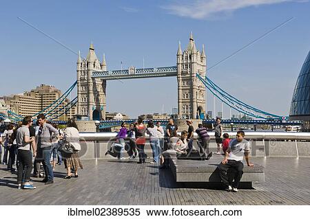 "Tower Bridge from More London Place, More London Riverside, Southwark, London, England, United Kingdom, Europe" View Large Photo Image Stock Photography - "Tower Bridge from More London Place, More London Riverside, Southwark, London, England, United Kingdom, Europe". Fotosearch