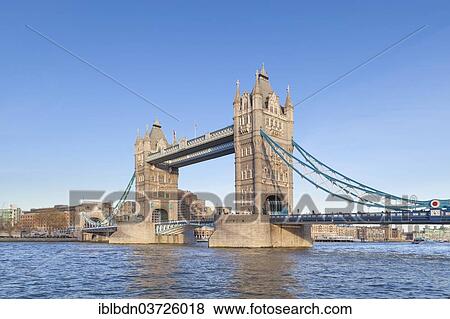 Stock Photo - "Tower Bridge, London, London region, England, United Kingdom, Europe". Fotosearch