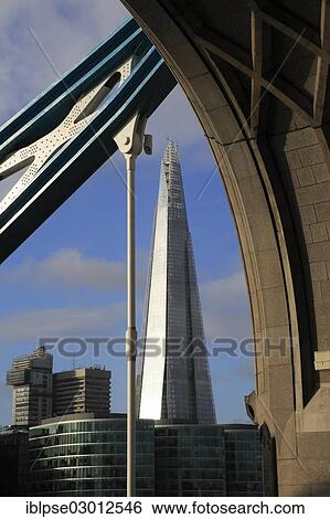 "Tower Bridge, looking towards the Shard, Europe's second-tallest building, 310 metres, architect Renzo Piano, City of London, London, London region, England, United Kingdom, Europe" View Large Photo Image Stock Photograph - "Tower Bridge, looking towards the Shard, Europe's second-tallest building, 310 metres, architect Renzo Piano, City of London, London, London region, England, United Kingdom, Europe". Fotosearch