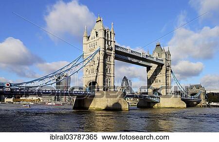 Stock Photography - "Tower Bridge, River Thames, London, England, United Kingdom, Europe". Fotosearch