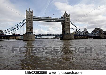 Stock Photography - "Tower Bridge, River Thames, London, England, United Kingdom, Europe". Fotosearch