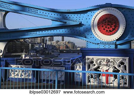"Tower Bridge, River Thames with the museum ship HMS Belfast, City of London, London, London region, England, United Kingdom, Europe" View Large Photo Image Stock Photo - "Tower Bridge, River Thames with the museum ship HMS Belfast, City of London, London, London region, England, United Kingdom, Europe". Fotosearch