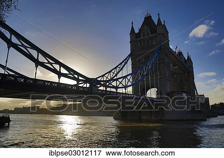 "Tower Bridge with backlighting in the morning, River Thames, City of London, London, London region, England, United Kingdom, Europe" View Large Photo Image Stock Photo - "Tower Bridge with backlighting in the morning, River Thames, City of London, London, London region, England, United Kingdom, Europe". Fotosearch