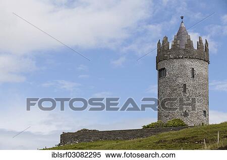 "Tower house of Doonagore Castle, near Doolin, County Clare, Ireland, Europe" View Large Photo Image Stock Photography - "Tower house of Doonagore Castle, near Doolin, County Clare, Ireland, Europe". Fotosearch