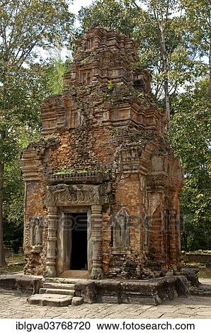 "Tower in the Preah Ko Temple, Roluos Temple Complex, Roluos, Siem Reap Province, Cambodia, Asia" View Large Photo Image Stock Image - "Tower in the Preah Ko Temple, Roluos Temple Complex, Roluos, Siem Reap Province, Cambodia, Asia". Fotosearch
