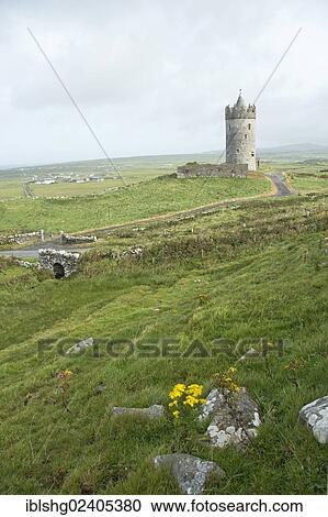 "Tower near Doolin, County Clare, Ireland, Europe, PublicGround, Europe" View Large Photo Image Stock Image - "Tower near Doolin, County Clare, Ireland, Europe, PublicGround, Europe". Fotosearch