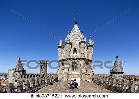"Tower of Cathedral Basilica Se de Nossa Senhora da Assuncao, Catedral de Evora, Evora, Evora District, Portugal, Europe" View Large Photo Image Stock Image - "Tower of Cathedral Basilica Se de Nossa Senhora da Assuncao, Catedral de Evora, Evora, Evora District, Portugal, Europe". Fotosearch