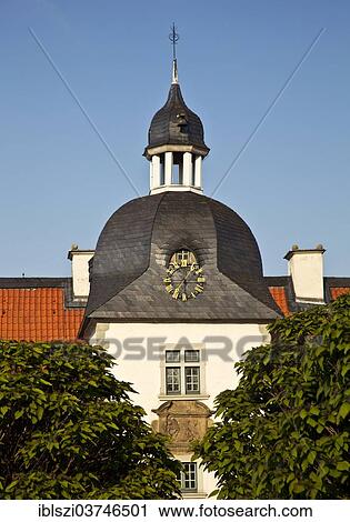 Tower Of Haus Rodenberg Moated Castle Aplerbeck Dortmund North