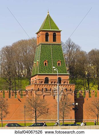 "Tower of Moscow Kremlin, Moscow, Russia, Europe" View Large Photo Image Stock Photograph - "Tower of Moscow Kremlin, Moscow, Russia, Europe". Fotosearch