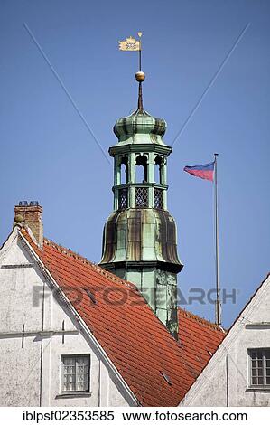 "Tower of Schloss Gluecksburg Castle, a Renaissance castle in Gluecksburg on the Flensburg Fjord, Schleswig-Holstein, Germany, Europe" View Large Photo Image Stock Photography - "Tower of Schloss Gluecksburg Castle, a Renaissance castle in Gluecksburg on the Flensburg Fjord, Schleswig-Holstein, Germany, Europe". Fotosearch