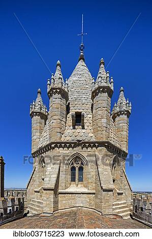 "Tower of the Cathedral Basilica Se de Nossa Senhora da Assuncao, Catedral de Evora, Evora, Evora District, Portugal, Europe" View Large Photo Image Stock Image - "Tower of the Cathedral Basilica Se de Nossa Senhora da Assuncao, Catedral de Evora, Evora, Evora District, Portugal, Europe". Fotosearch