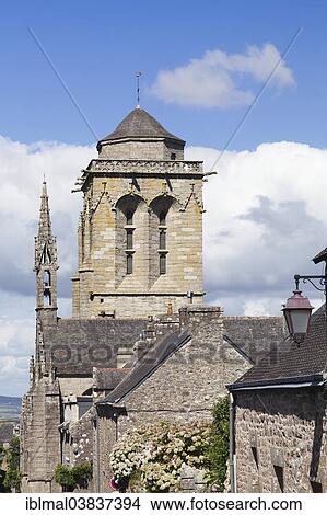 "Tower of the Church of Saint-Ronan, Locronan, Departement Finistere, Brittany, France, Europe" View Large Photo Image Picture - "Tower of the Church of Saint-Ronan, Locronan, Departement Finistere, Brittany, France, Europe". Fotosearch