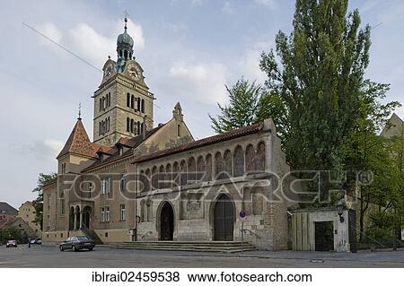 "Tower of the parish church of St. Rupert, Gothic portal wall, St. Emmeram's Abbey and basilica, old town of Regensburg, Upper Palatinate, Bavaria, Germany, Europe" View Large Photo Image Stock Photo - "Tower of the parish church of St. Rupert, Gothic portal wall, St. Emmeram's Abbey and basilica, old town of Regensburg, Upper Palatinate, Bavaria, Germany, Europe". Fotosearch