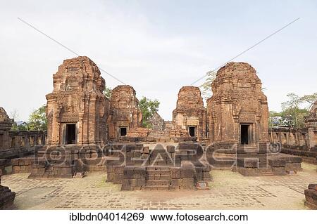 "Towers, Khmer temple Prasat Muang Tam, Buriram province, Thailand, Asia" View Large Photo Image Stock Photo - "Towers, Khmer temple Prasat Muang Tam, Buriram province, Thailand, Asia". Fotosearch