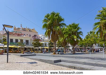 "Town centre, Albufeira, Algarve, Portugal, Europe" View Large Photo Image Picture - "Town centre, Albufeira, Algarve, Portugal, Europe". Fotosearch