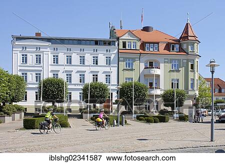 "Town centre of Bergen, Ruegen Island, Mecklenburg-Western Pomerania, Germany, Europe" View Large Photo Image Stock Photo - "Town centre of Bergen, Ruegen Island, Mecklenburg-Western Pomerania, Germany, Europe". Fotosearch