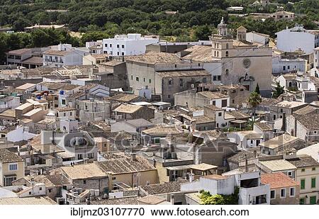 "Town centre, stone houses, Arta, Mallorca, Majorca, Balearic Islands, Spain, Europe" View Large Photo Image Stock Image - "Town centre, stone houses, Arta, Mallorca, Majorca, Balearic Islands, Spain, Europe". Fotosearch