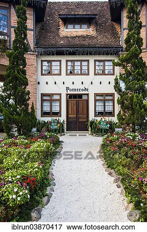 "Town gate of the German-speaking town of Pomerode, Santa Catarina, Brazil, South America" View Large Photo Image Stock Photo - "Town gate of the German-speaking town of Pomerode, Santa Catarina, Brazil, South America". Fotosearch