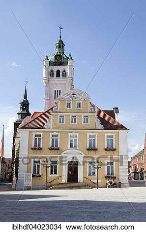 "Town Hall and St John's Church, Verden, Lower Saxony, Germany, Europe" View Large Photo Image Picture - "Town Hall and St John's Church, Verden, Lower Saxony, Germany, Europe". Fotosearch