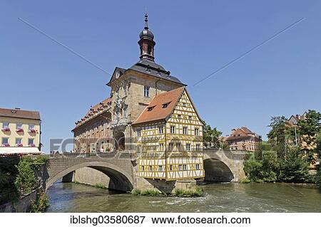 "Town Hall, Bamberg, Upper Franconia, Bavaria, Germany, Europe" View Large Photo Image Stock Photo - "Town Hall, Bamberg, Upper Franconia, Bavaria, Germany, Europe". Fotosearch