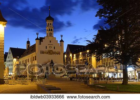 "Town Hall, Kempten, Allgau, Upper Swabia, Swabia, Bavaria, Germany, Europe" View Large Photo Image Stock Photograph - "Town Hall, Kempten, Allgau, Upper Swabia, Swabia, Bavaria, Germany, Europe". Fotosearch