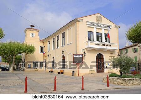 "Town Hall, Noves, Bouches-du-Rhone, Provence-Alpes-Cote d'Azur, Southern France, France, Europe" View Large Photo Image Picture - "Town Hall, Noves, Bouches-du-Rhone, Provence-Alpes-Cote d'Azur, Southern France, France, Europe". Fotosearch