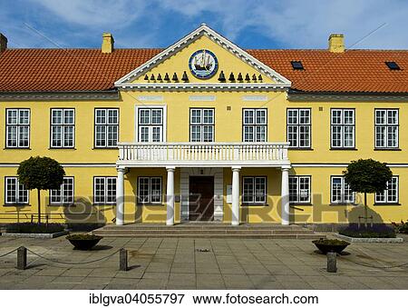 "Town Hall, Nysted, Lolland, Denmark, Europe" View Large Photo Image Stock Photo - "Town Hall, Nysted, Lolland, Denmark, Europe". Fotosearch