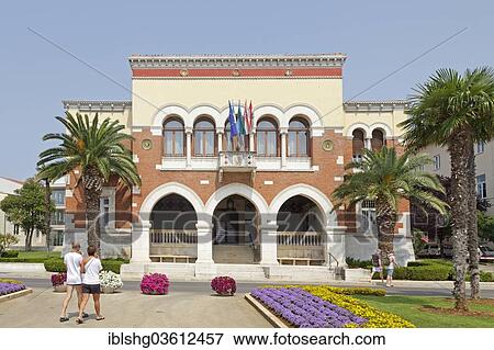 "Town Hall of Porec, Porec, Istria, Croatia, Europe" View Large Photo Image Stock Photo - "Town Hall of Porec, Porec, Istria, Croatia, Europe". Fotosearch