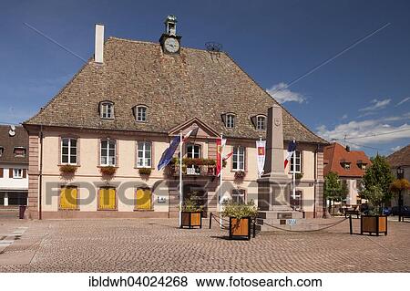 "Town Hall or Hotel de ville, Neuf-Brisach, Alsace, France, Europe" View Large Photo Image Stock Photo - "Town Hall or Hotel de ville, Neuf-Brisach, Alsace, France, Europe". Fotosearch