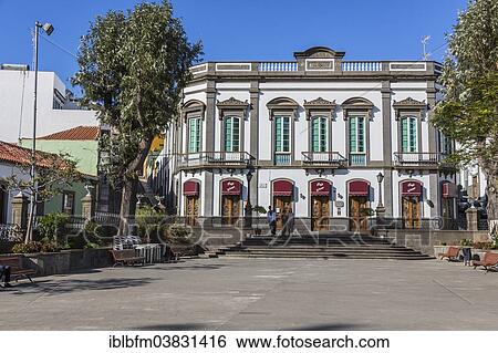 "Town Hall, Plaza de la Constitucion, Constitution Square, Arucas, Gran Canaria, Canary Islands, Spain, Europe" View Large Photo Image Stock Photograph - "Town Hall, Plaza de la Constitucion, Constitution Square, Arucas, Gran Canaria, Canary Islands, Spain, Europe". Fotosearch
