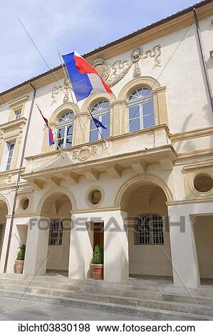 "Town hall, Saint Remy-de-Provence, Bouches-du-Rhone, Provence-Alpes-Cote d'Azur, Southern France, France, Europe" View Large Photo Image Stock Photo - "Town hall, Saint Remy-de-Provence, Bouches-du-Rhone, Provence-Alpes-Cote d'Azur, Southern France, France, Europe". Fotosearch