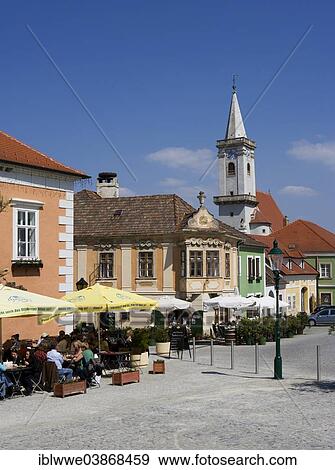 "Town Hall Square and Catholic parish church, Rust on Lake Neusiedl, Burgenland, Austria, Europe" View Large Photo Image Stock Photo - "Town Hall Square and Catholic parish church, Rust on Lake Neusiedl, Burgenland, Austria, Europe". Fotosearch