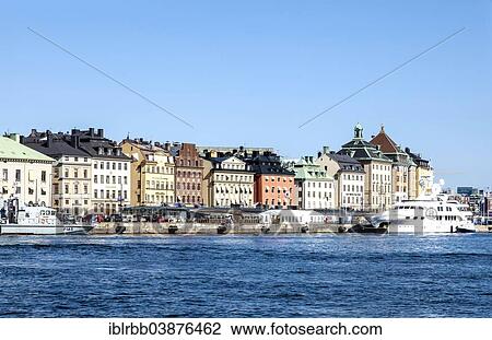 "Town houses and commercial buildings along the street of Skeppsbron, historic town centre, Gamla Stan, Stockholm, Stockholms lan or Stockholm County, Sweden, Europe" View Large Photo Image Stock Image - "Town houses and commercial buildings along the street of Skeppsbron, historic town centre, Gamla Stan, Stockholm, Stockholms lan or Stockholm County, Sweden, Europe". Fotosearch