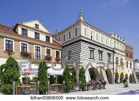 "Town houses on the market square, Tarnow, Lesser Poland Voivodeship, Poland, Europe" View Large Photo Image Stock Image - "Town houses on the market square, Tarnow, Lesser Poland Voivodeship, Poland, Europe". Fotosearch