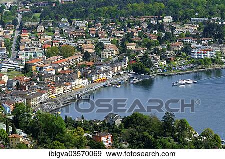 "Town of Ascona with the Piazza Guiseppe Motta on Lake Maggiore, Ascona, Kanton Tessin, Switzerland, Europe" View Large Photo Image Stock Photo - "Town of Ascona with the Piazza Guiseppe Motta on Lake Maggiore, Ascona, Kanton Tessin, Switzerland, Europe". Fotosearch