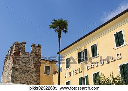 Stock Photography - "Town of Bardolino on Lake Garda, Italy, Europe". Fotosearch