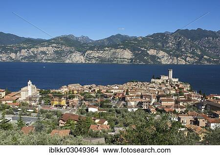 "Town of Malcesine on Lake Garda, Malcesine, Gardasee, Italy, Europe" View Large Photo Image Picture - "Town of Malcesine on Lake Garda, Malcesine, Gardasee, Italy, Europe". Fotosearch