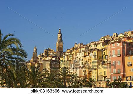 "Town of Menton, Menton, Departement Alpes-Maritimes, Region Provence-Alpes-Cote d? ÇÖAzur, France, Europe" View Large Photo Image Stock Photograph - "Town of Menton, Menton, Departement Alpes-Maritimes, Region Provence-Alpes-Cote d? ÇÖAzur, France, Europe". Fotosearch