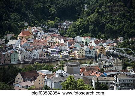 Picture - "Town of Riedenburg, Altmuhltal, Riedenburg, Bavaria, Germany, Europe". Fotosearch