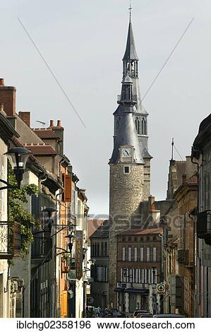 "Town of Saint Pourcain, Cote d'Auvergne, Bourbonnais, Allier, France, Europe" View Large Photo Image Stock Photograph - "Town of Saint Pourcain, Cote d'Auvergne, Bourbonnais, Allier, France, Europe". Fotosearch