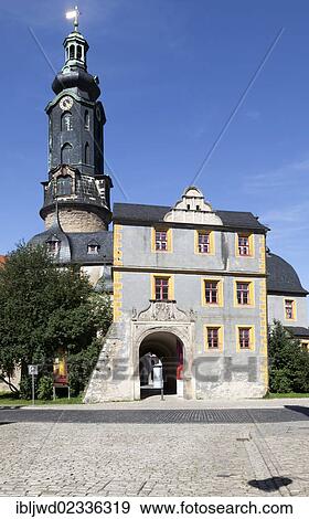 Stock Photo - "Town Palace, Weimar, Thuringia, Germany, Europe". Fotosearch