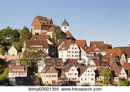 "Townscape, Altensteig, Black Forest, Baden-Wuerttemberg, Germany, Europe" View Large Photo Image Stock Photography - "Townscape, Altensteig, Black Forest, Baden-Wuerttemberg, Germany, Europe". Fotosearch