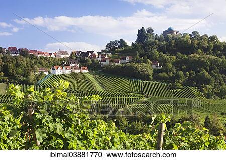 "Townscape and Sepulchral Chapel, Stuttgart-Rotenberg, Baden-Wurttemberg, Germany, Europe" View Large Photo Image Stock Image - "Townscape and Sepulchral Chapel, Stuttgart-Rotenberg, Baden-Wurttemberg, Germany, Europe". Fotosearch