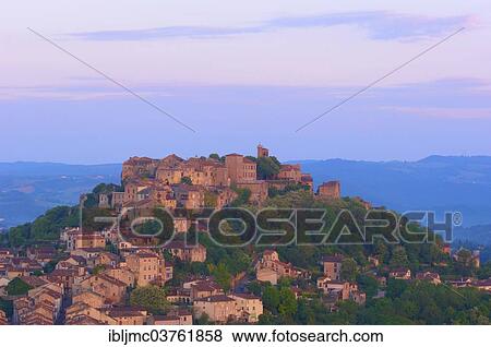 "Townscape at dawn, Cordes-sur-Ciel, Departement Tarn, Midi-Pyrenees, France, Europe" View Large Photo Image Stock Photo - "Townscape at dawn, Cordes-sur-Ciel, Departement Tarn, Midi-Pyrenees, France, Europe". Fotosearch