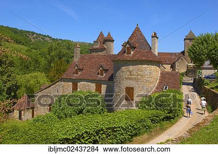"Townscape, Autoire, labelled as a Les Plus Beaux Villages de France or The Most Beautiful Villages of France, Midi-Pyrenees Region, Lot Department, France, Europe" View Large Photo Image Picture - "Townscape, Autoire, labelled as a Les Plus Beaux Villages de France or The Most Beautiful Villages of France, Midi-Pyrenees Region, Lot Department, France, Europe". Fotosearch