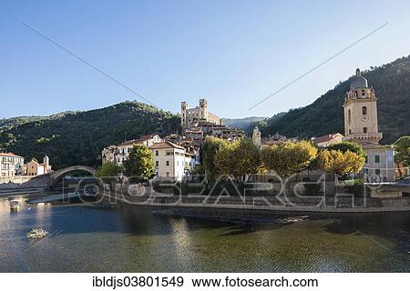 "Townscape, Dolceacqua and Nervia river, Province of Imperia, Liguria, Italy, Europe" View Large Photo Image Stock Photo - "Townscape, Dolceacqua and Nervia river, Province of Imperia, Liguria, Italy, Europe". Fotosearch