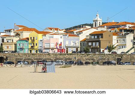 Stock Image - "Townscape, Figueira da Foz, Coimbra District, Portugal, Europe". Fotosearch