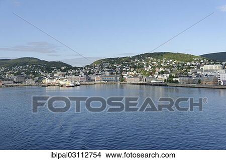 "Townscape, Harstad, Norway, Europe" View Large Photo Image Picture - "Townscape, Harstad, Norway, Europe". Fotosearch